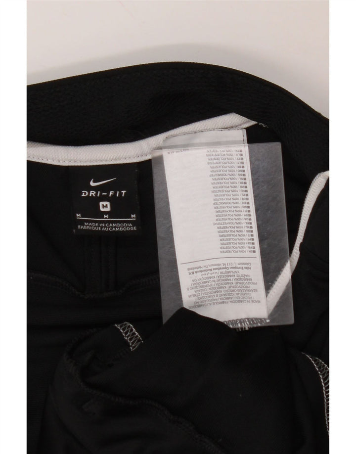 Мужской спортивный костюм NIKE, верхняя куртка, средний черный полиэстер с цветными блоками