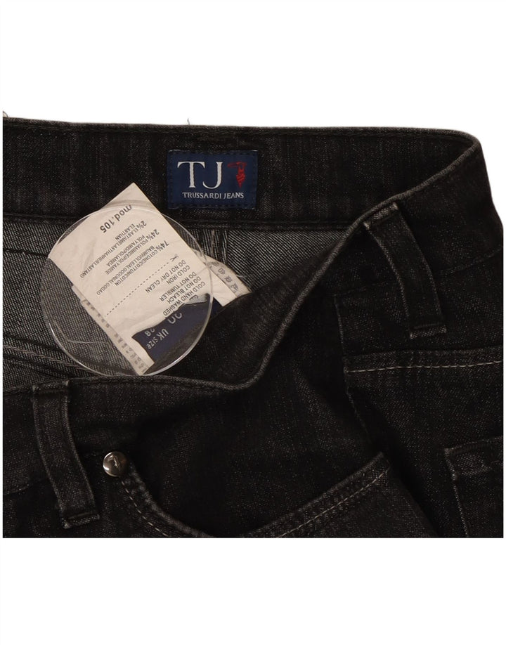 Женские джинсы Trussardi Bootcut W28 L31, черный хлопок