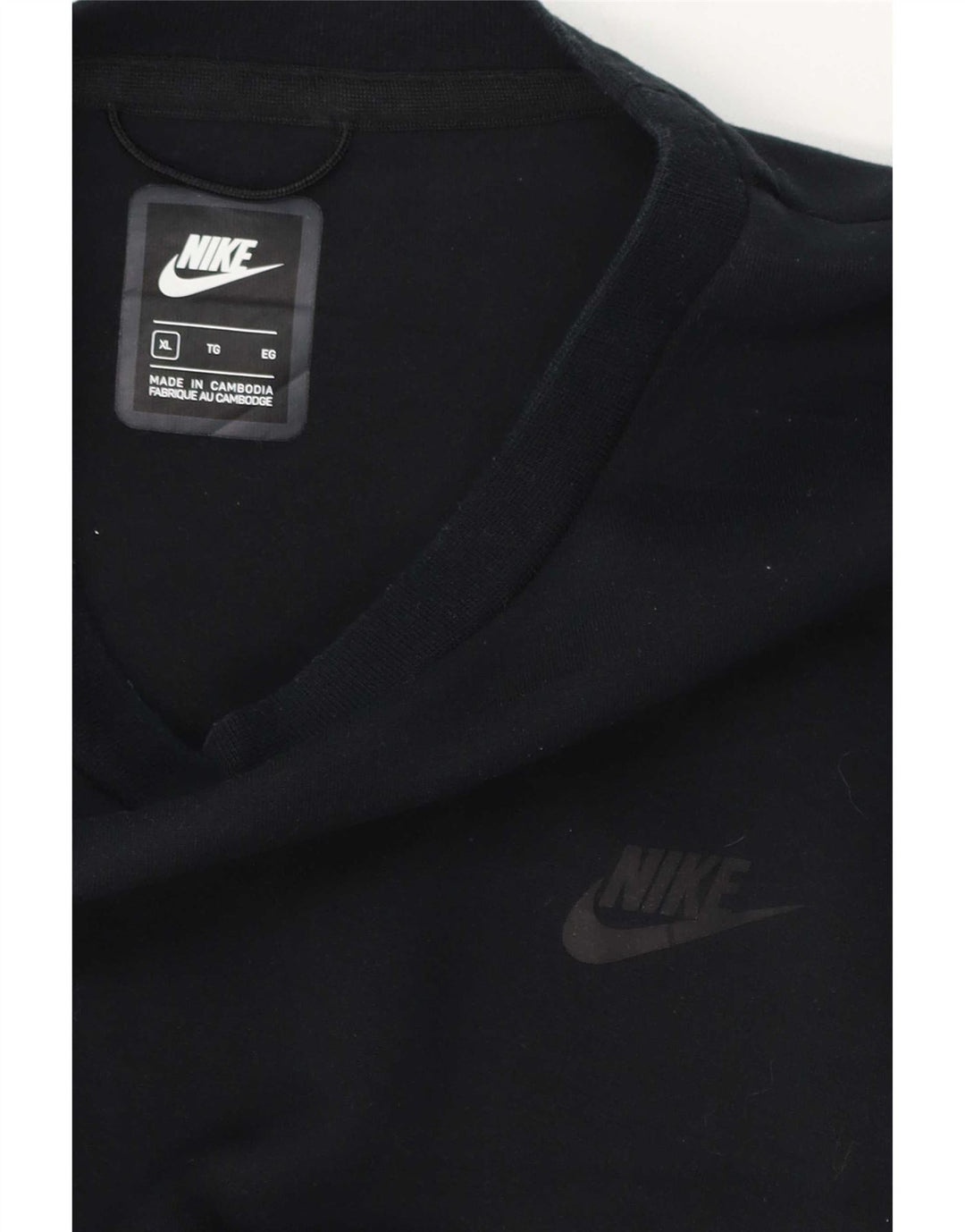 Мужской топ с длинным рукавом Nike XL темно-синий