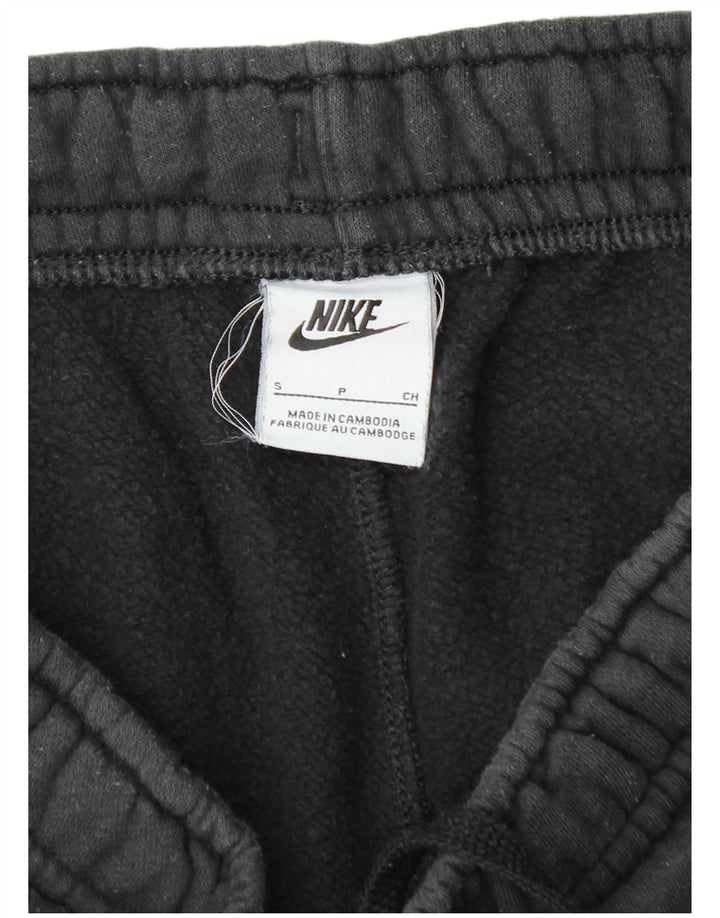 Мужские спортивные брюки-карго NIKE, маленькие черные хлопковые брюки-джоггеры