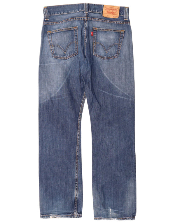 Мужские прямые джинсы Levi's 506 стандартного кроя W33 L32 синие, хлопок