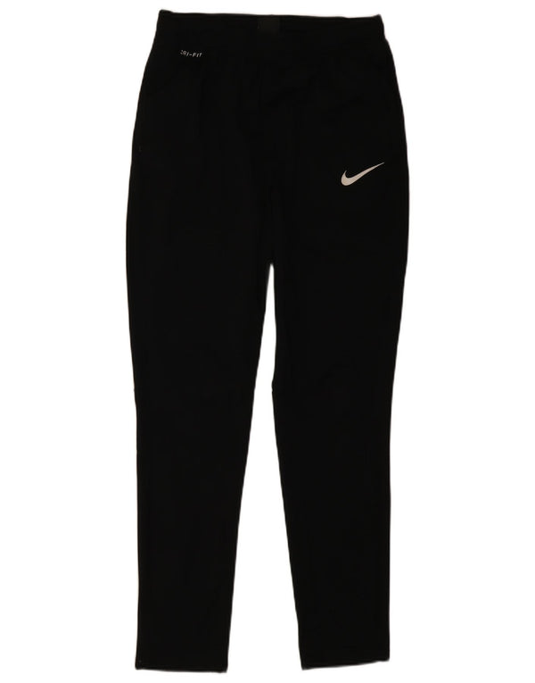 Мужские спортивные брюки Nike Dri Fit, средний черный полиэстер