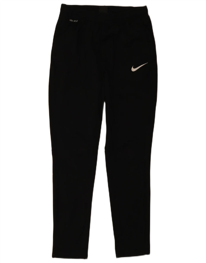 Мужские спортивные брюки Nike Dri Fit, средний черный полиэстер