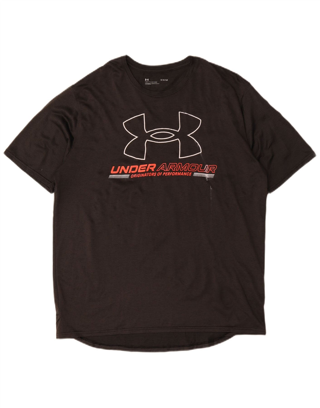 Мужская футболка с рисунком Under Armour, большая черная