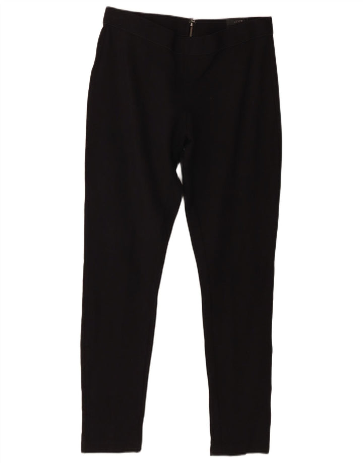 Женские повседневные брюки пикси со средней посадкой J. Crew, размер США 10, большие W28 L27, черные