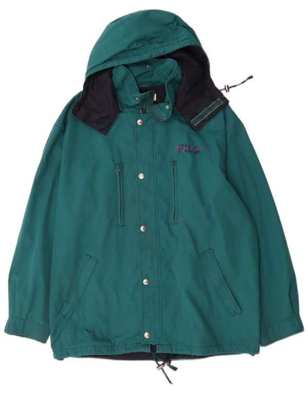 Fila Мужская парка с капюшоном IT 52 2XL Зеленый