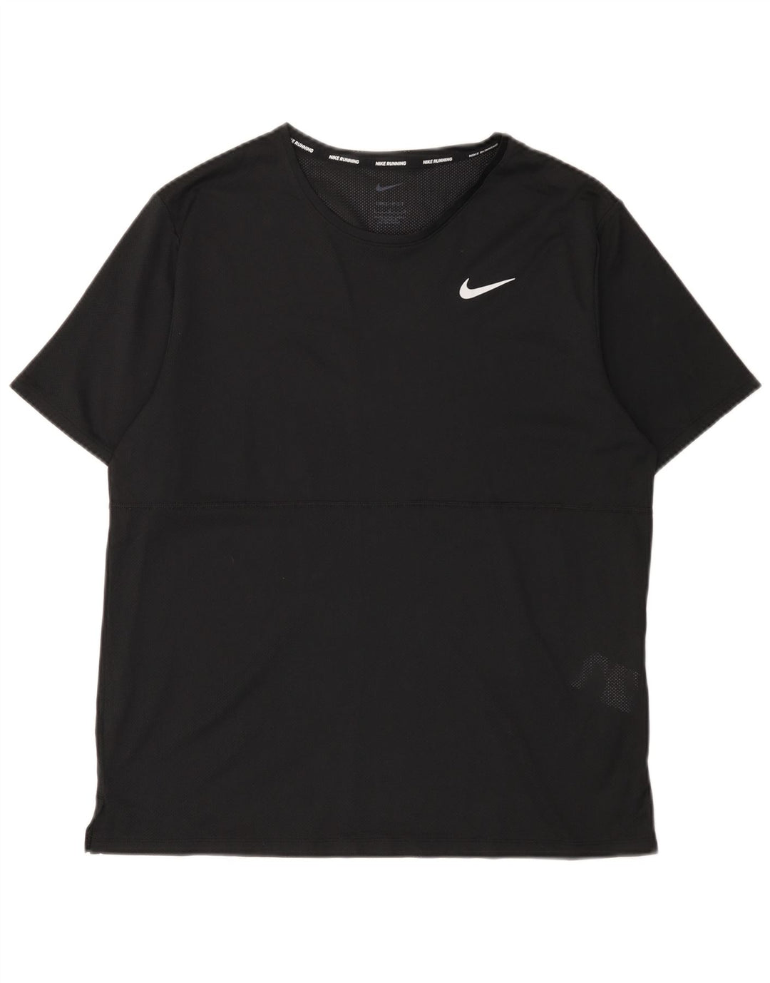 Мужская футболка Nike Dri Fit, большой черный полиэстер