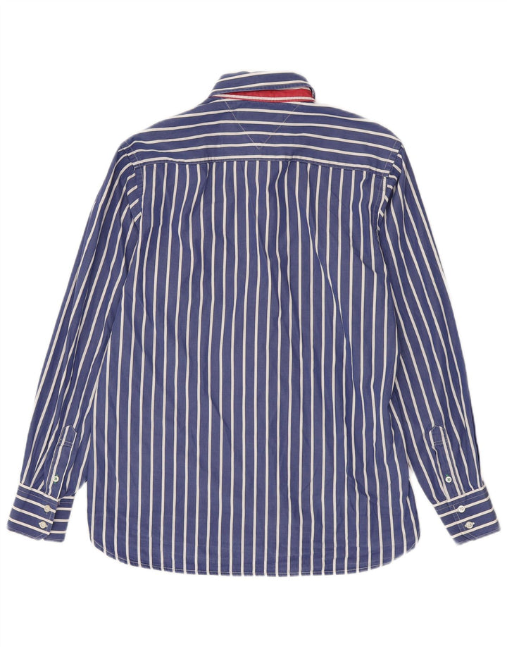 Tommy Hilfiger Мужская рубашка маленькая синяя полоска