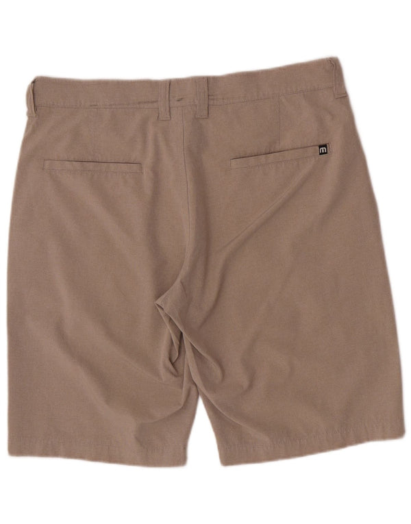 Мужские шорты чинос Travis Mathew Regular Fit W32, средний бежевый, полиэстер