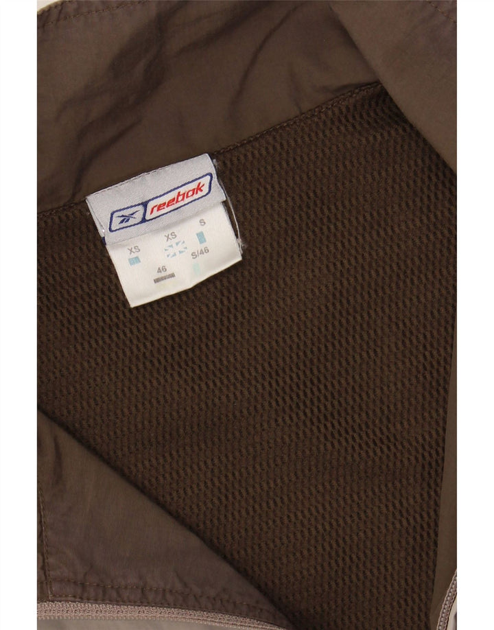 Мужской спортивный костюм свободного покроя REEBOK XS, серый с цветными блоками