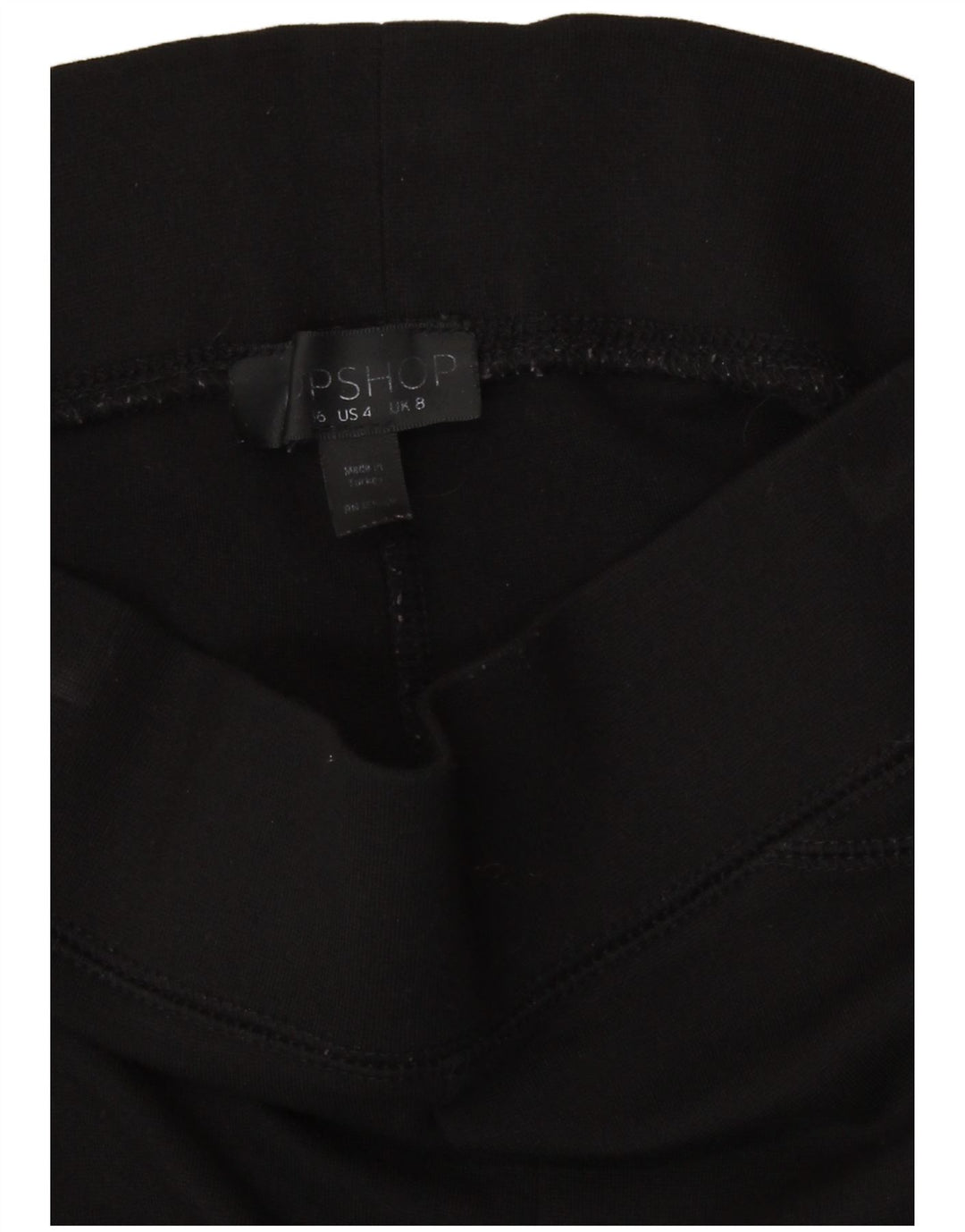 Женские леггинсы Topshop UK 8, маленькие черные