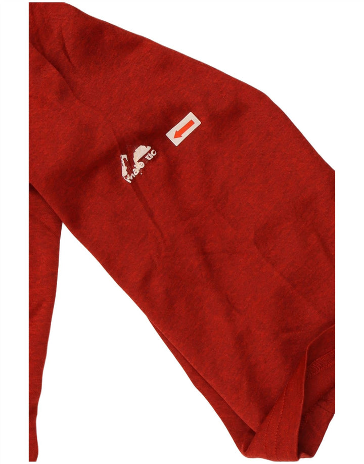 Мужская футболка Majestic Top, большая красная спортивная футболка из полиэстера