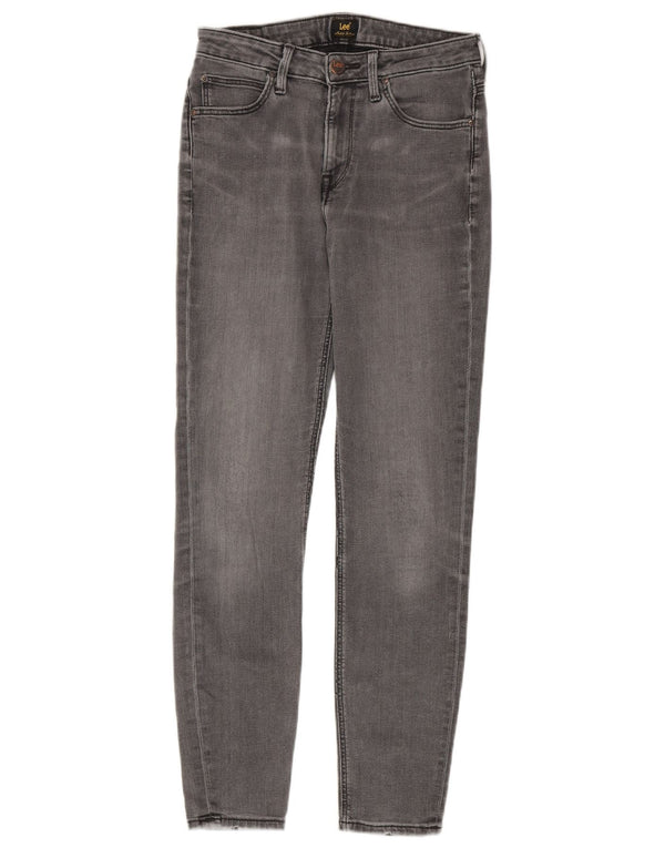 Женские джинсы скинни Lee Scarlett W28 L31, серый хлопок