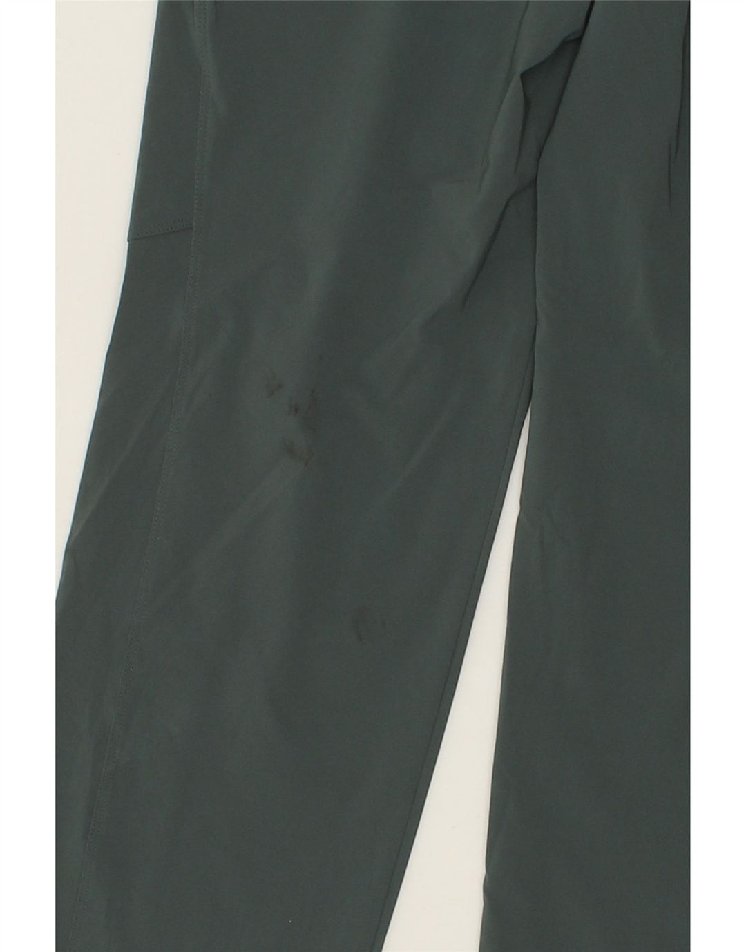 EDDIE BAUER Womens High Waist Trousers US 8 Medium W28 L24 Green Polyester Vintage Eddie Bauer and Second-Hand Eddie Bauer from Messina Hembry 