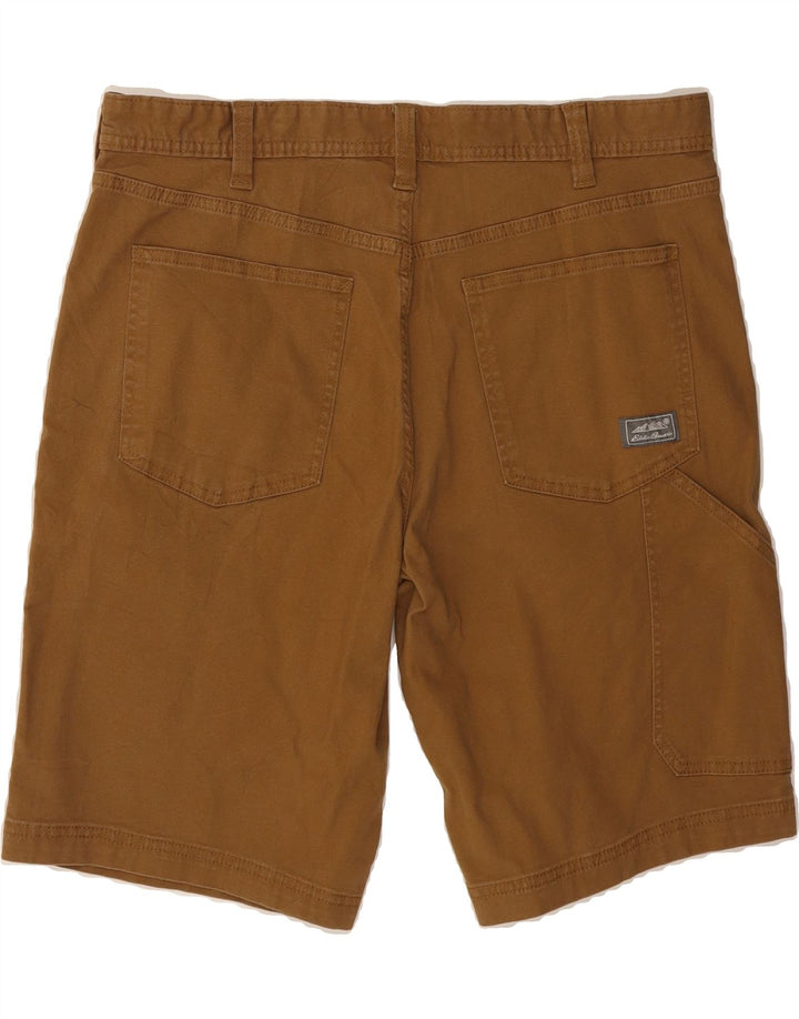 EDDIE BAUER Mens Chino Shorts W36 Large Brown Cotton Vintage Eddie Bauer and Second-Hand Eddie Bauer from Messina Hembry 