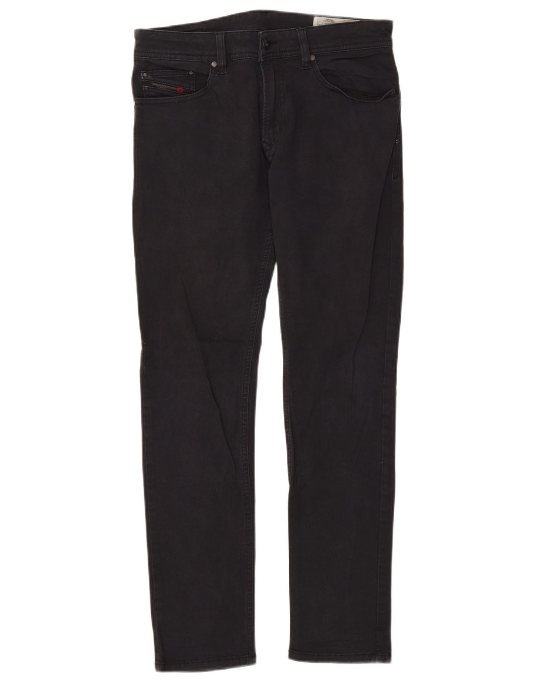 Женские узкие джинсы скинни Diesel Thavar-XP-A W29 L30, черный хлопок