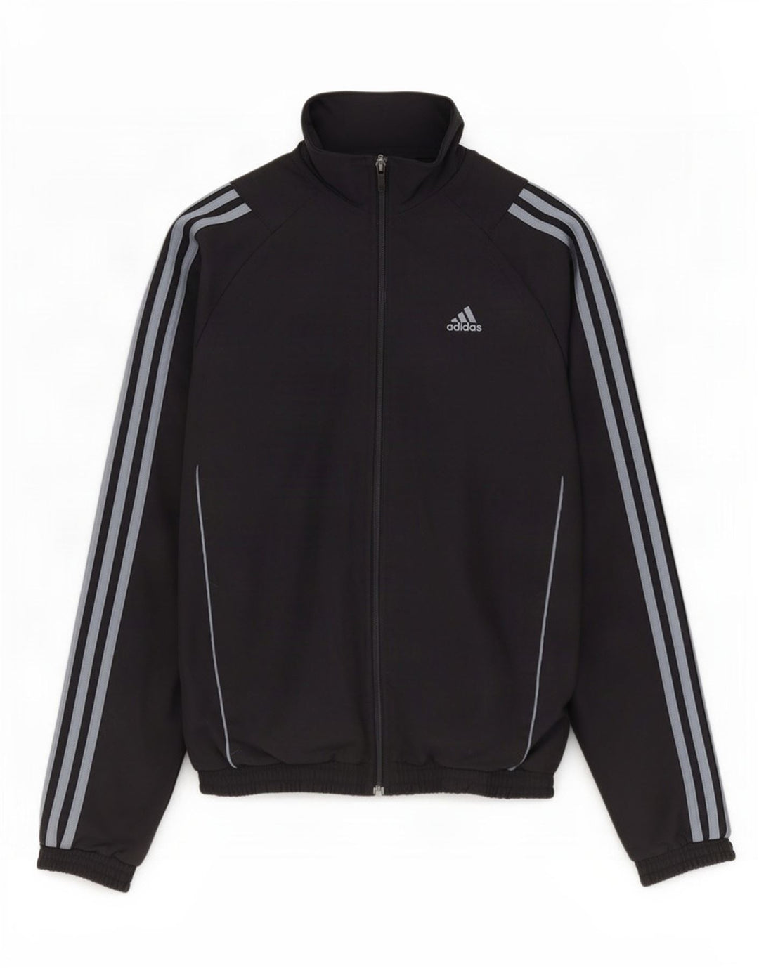 Спортивный костюм Adidas для мальчиков с графическим рисунком, верхняя куртка 15-16 лет, черный полиэстер