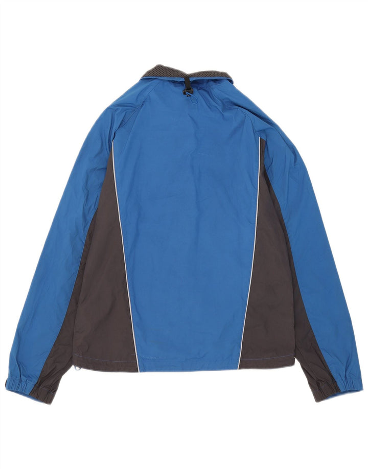Женская дождевик Nike Clima-fit UK 10/12, средний синий с цветными блоками