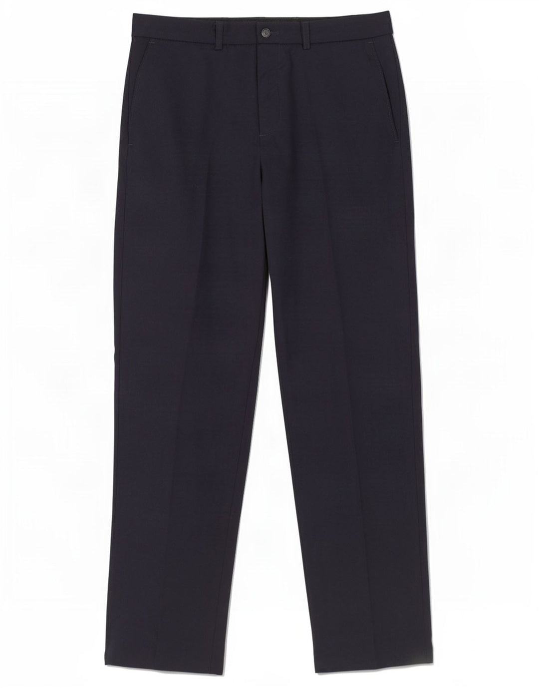 Женские прямые костюмные брюки Marks & Spencer W32 L33 темно-синие, шерсть