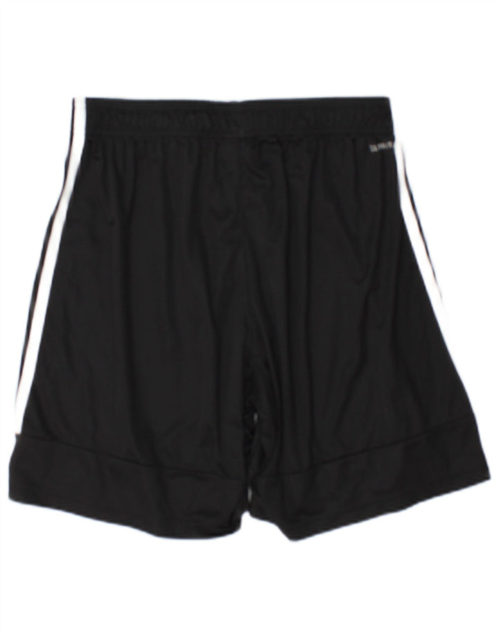 Мужские спортивные шорты Adidas Climalite, большие черные из полиэстера