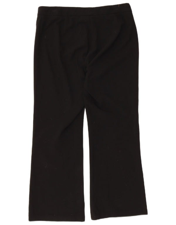 Женские повседневные широкие брюки Marks & Spencer UK 14, большие W34 L27, черные