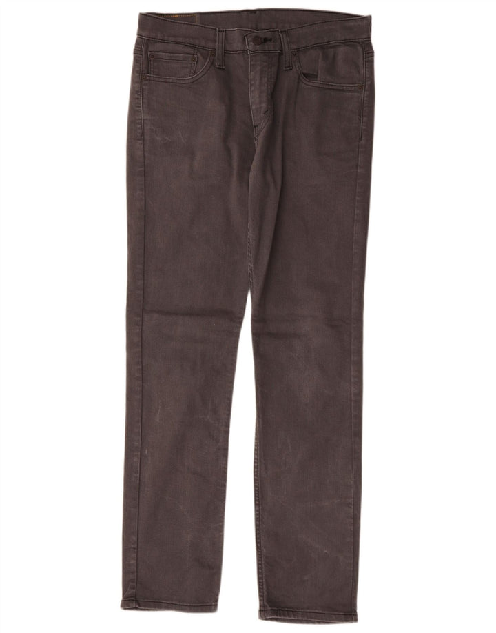Мужские джинсы Levi's 511 Slim W33 L32 Серые хлопковые