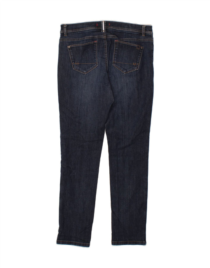 L.L.BEAN Womens Slim Jeans US 8 Medium W32 L30 Navy Blue Cotton Vintage L.L.Bean and Second-Hand L.L.Bean from Messina Hembry 