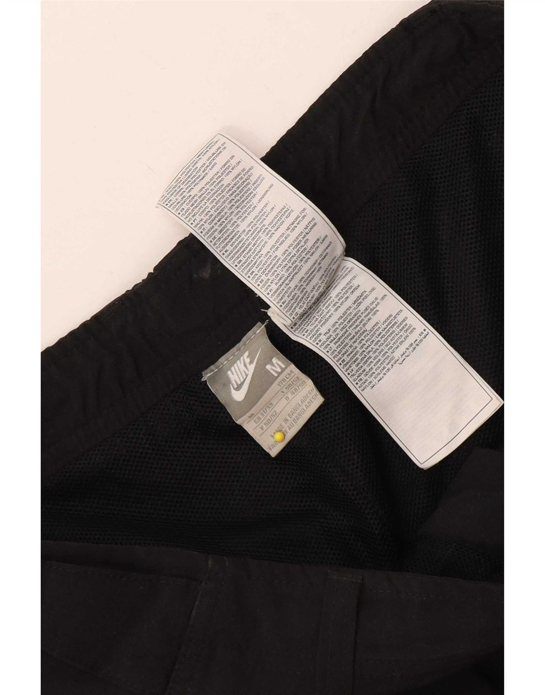 Мужские брюки-карго Nike Medium W34 L30, черные, полиэстер