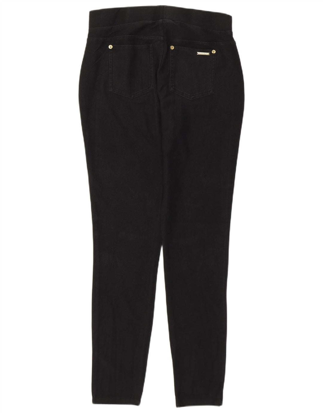 Женские леггинсы Michael Kors UK 14, хлопковые, среднего размера, черные