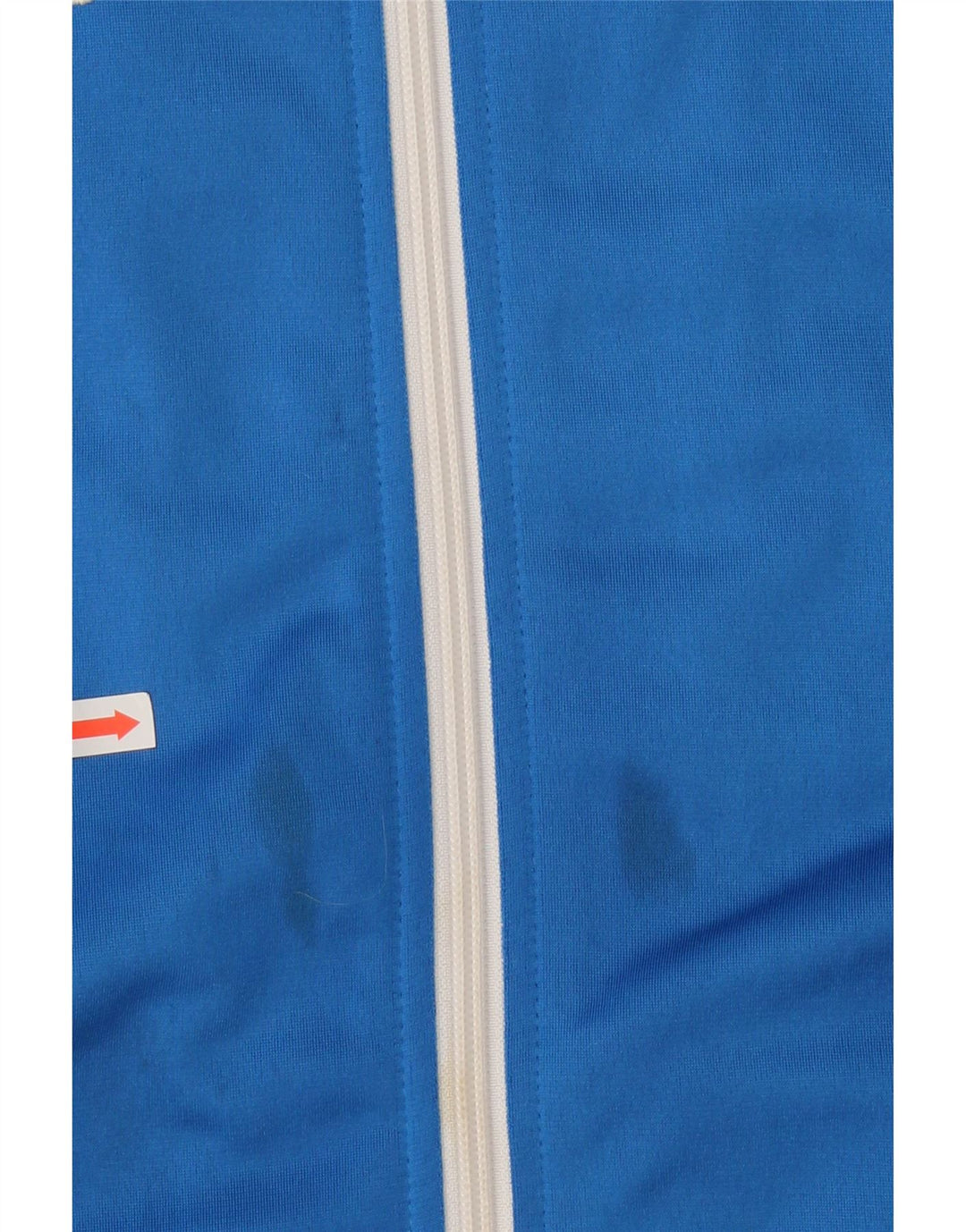 ASICS Mens Tracksuit Top Jacket Medium Blue Colourblock Polyester Vintage Asics and Second-Hand Asics from Messina Hembry 