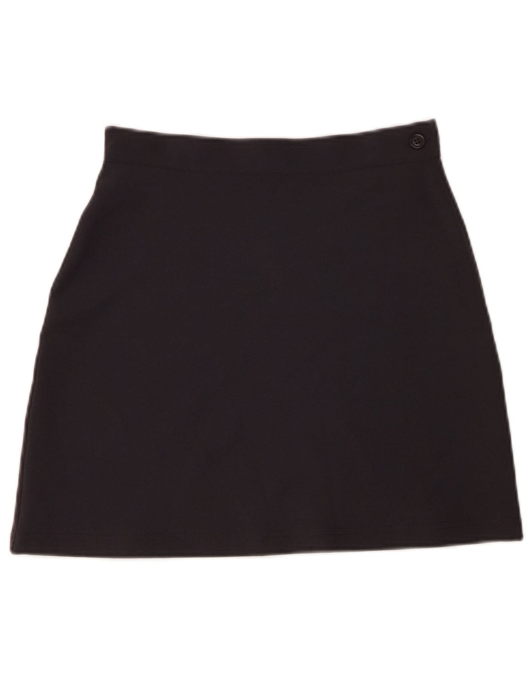 Benetton Женская мини-юбка IT 40 Small W26 Темно-синий полиэстер