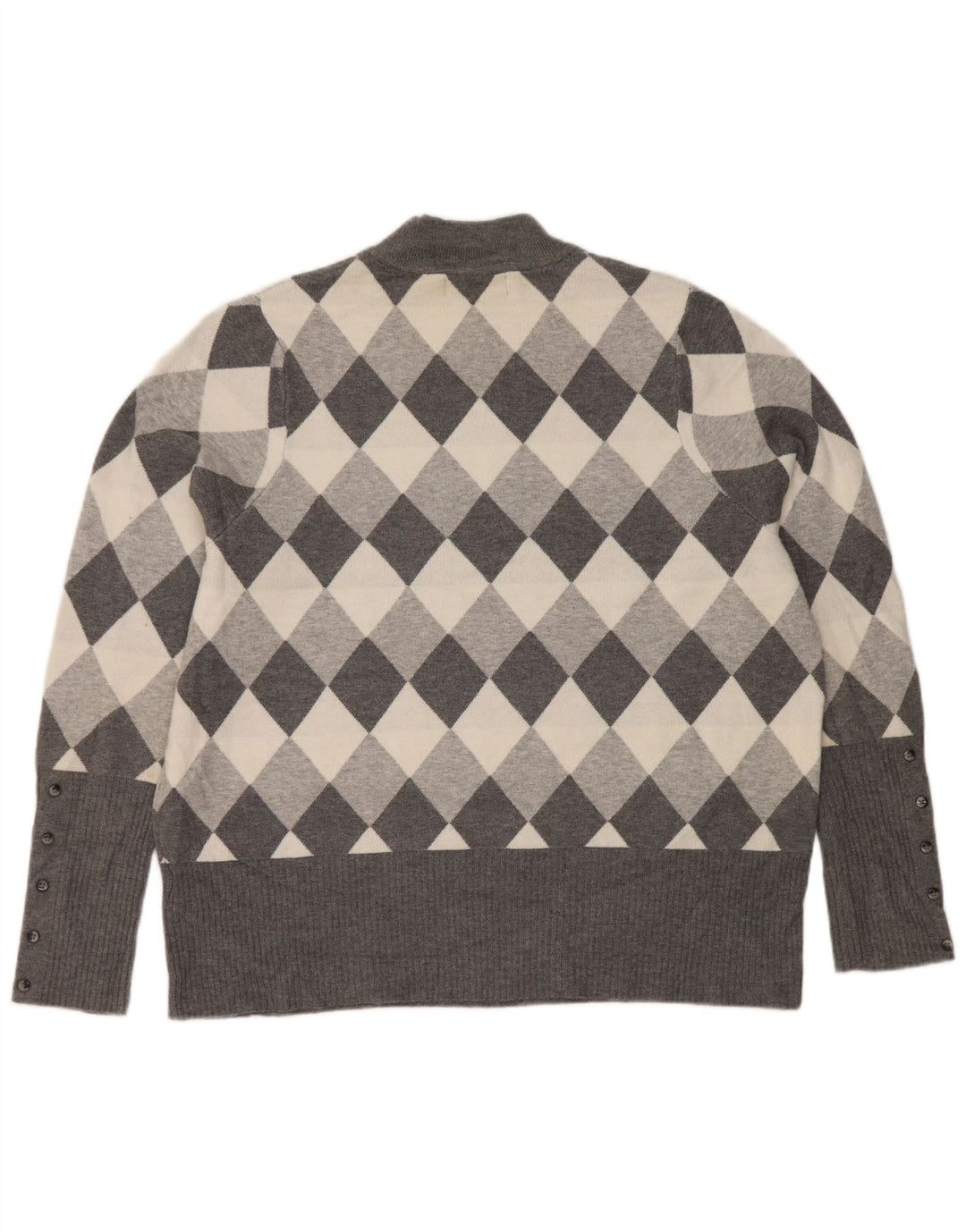 Женский джемпер с высоким воротником Marks & Spencer UK 22 3XL Серый