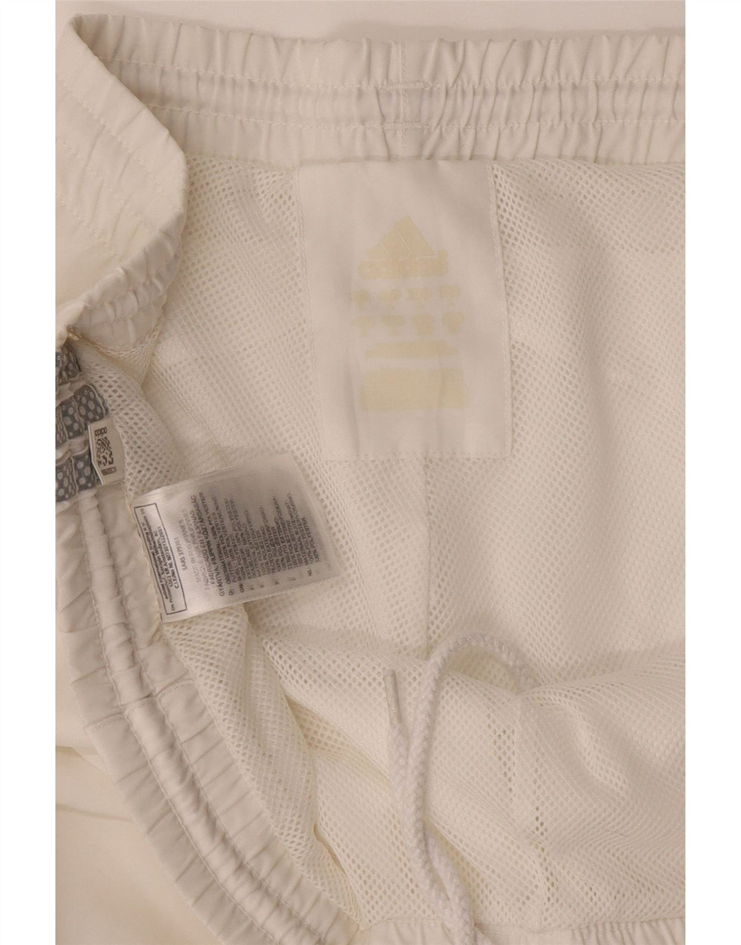 Мужские спортивные шорты Adidas Climalite, большой белый полиэстер