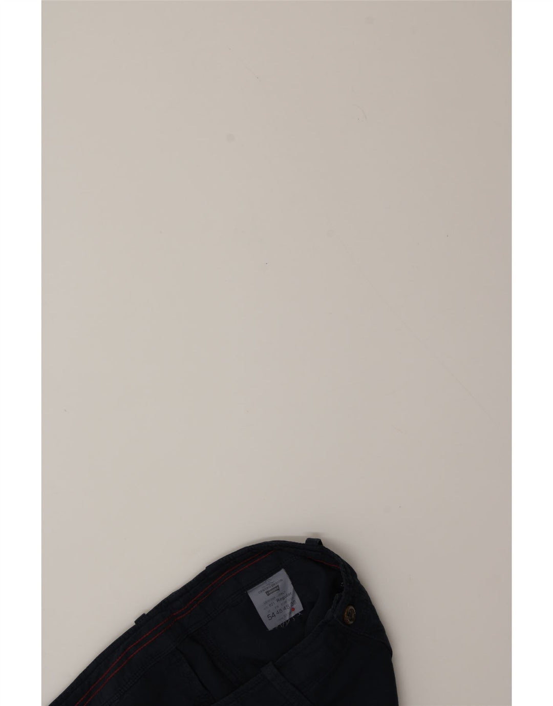 CARRERA Mens Chino Shorts W38 XL  Navy Blue Cotton Vintage Carrera and Second-Hand Carrera from Messina Hembry 