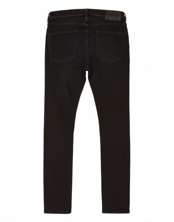 Мужские джинсы скинни All Saints W30 L32, черные, хлопковые