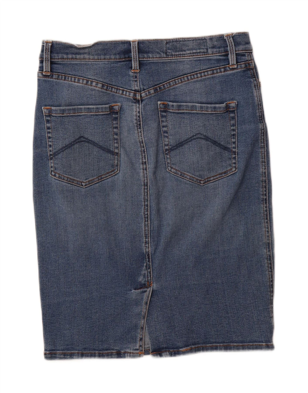 ARMANI EXCHANGE Womens Denim Skirt US 4 Small W28 Blue Cotton