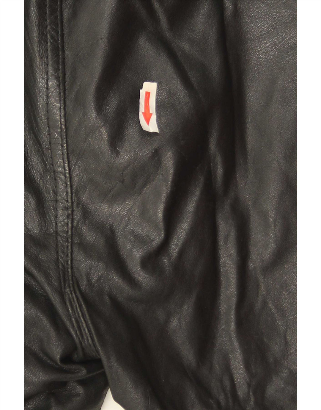 Женские узкие кожаные брюки Golden Leaf W26 L28 черные