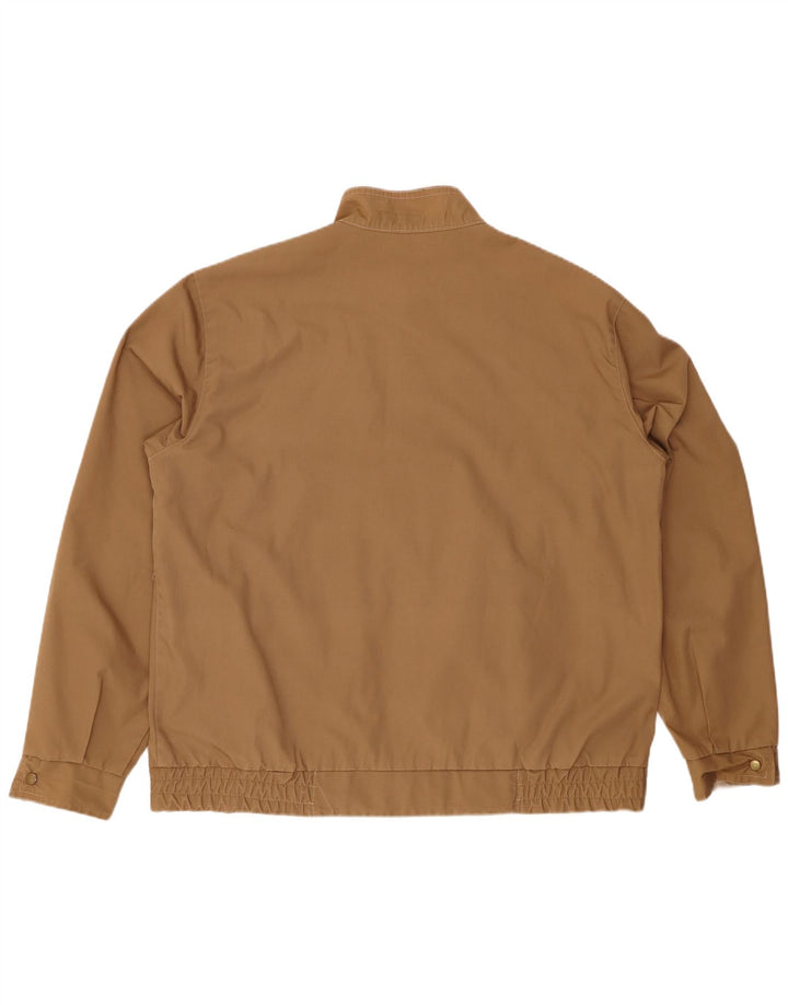 VINTAGE Mens Military Reversible Jacket UK 42 XL Beige