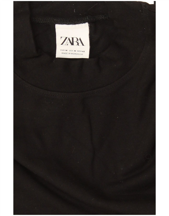 Женский свитер Zara UK 14, средний черный