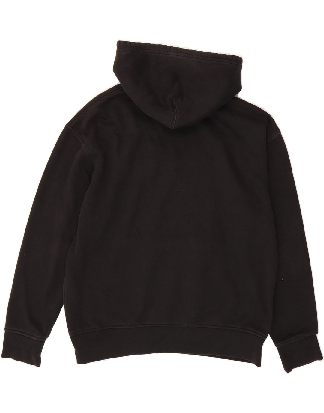 LEVI'S Mens Graphic Hoodie Jumper Medium Black Cotton Vintage Levi's and Second-Hand Levi's from Messina Hembry 