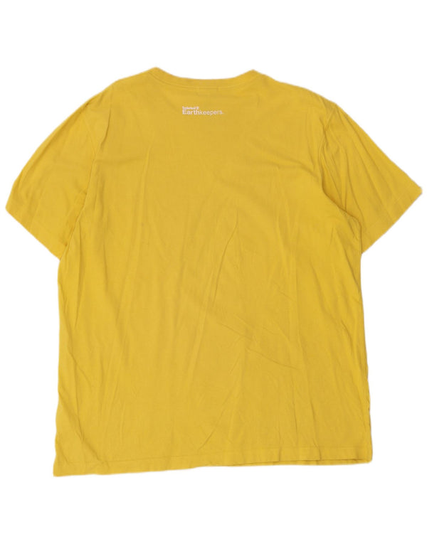 Мужская футболка Earthkeepers Regular Fit с рисунком Timberland, XL, желтая