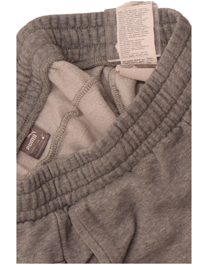 PUMA Спортивный костюм для мальчиков Брюки Джоггеры 13-14 лет Серый хлопок