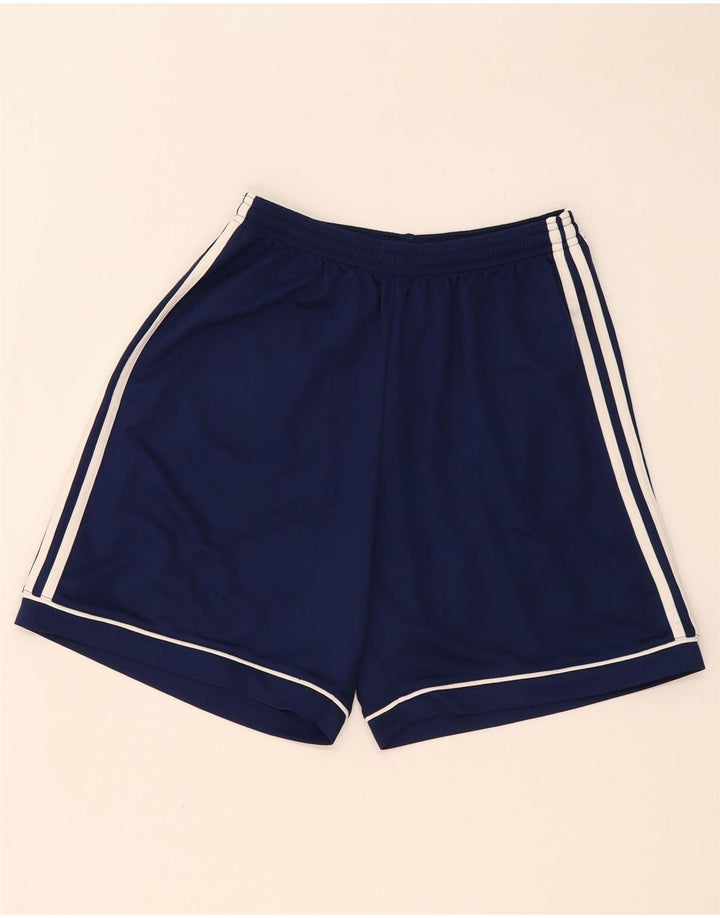 Мужские спортивные шорты Adidas Climalite, средние, темно-синие