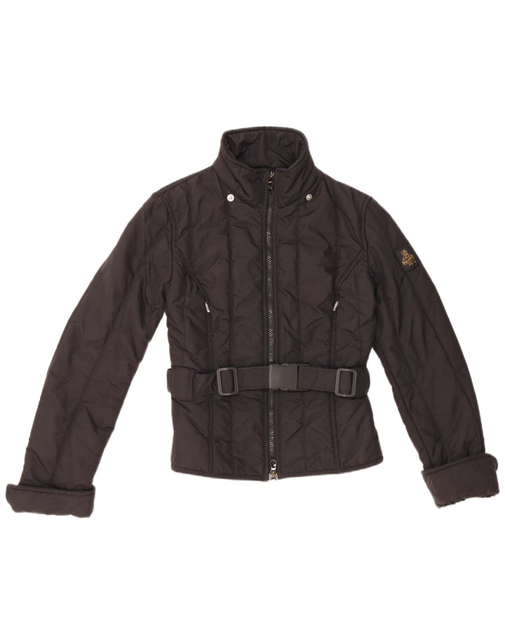 Женская стеганая куртка Refrigiwear Cruz UK 6 XS, черный полиамид