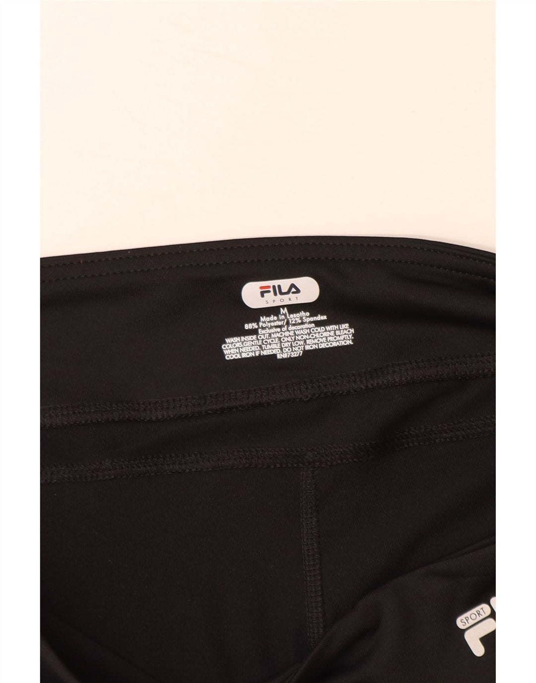 Женские капри FILA UK 14, средний черный полиэстер