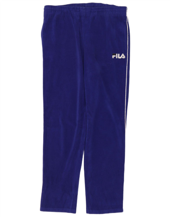 FILA Мужские флисовые спортивные брюки IT 48 Средний Синий