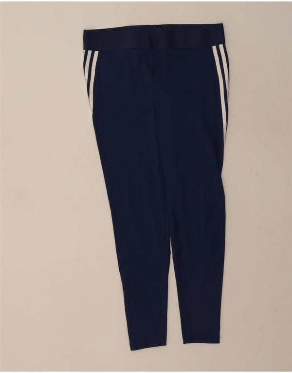 Женские леггинсы Adidas Aeroready UK 16/18, большие, темно-синие