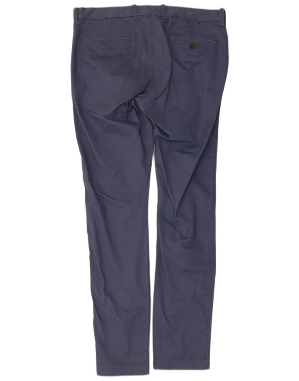 Мужские брюки-чиносы Flex Skinny J. Crew W33 L32, синий хлопок