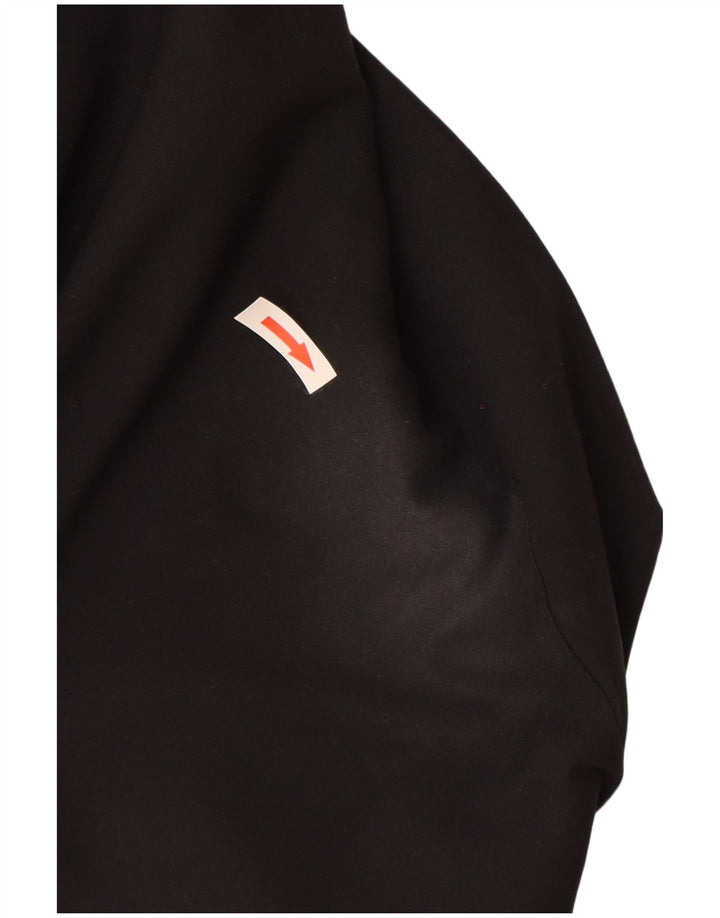 Мужские спортивные брюки Adidas Climalite с графическим рисунком, большие черные полиэстеровые брюки