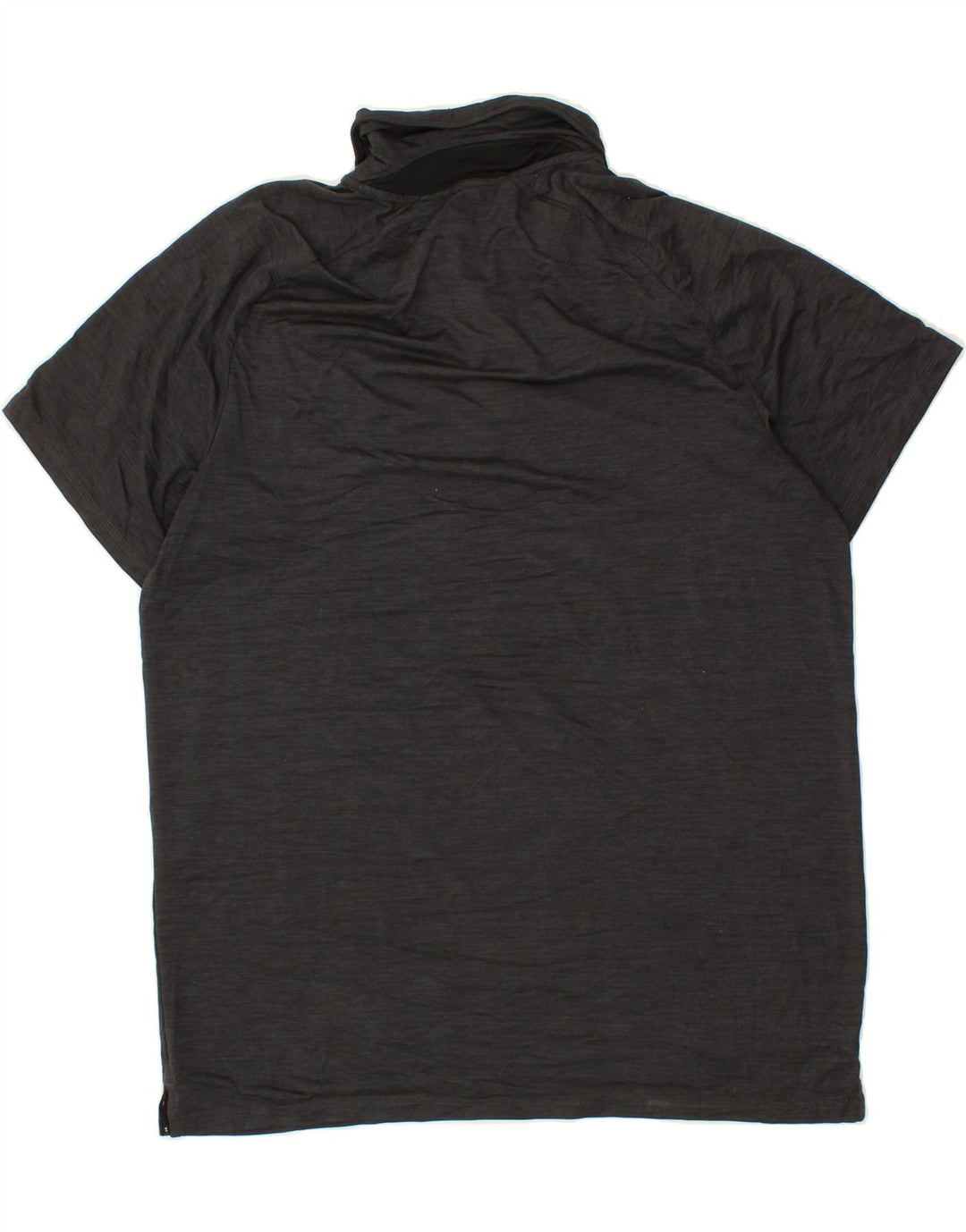 HURLEY Mens Polo Shirt XL Grey Polyester Vintage Hurley and Second-Hand Hurley from Messina Hembry 